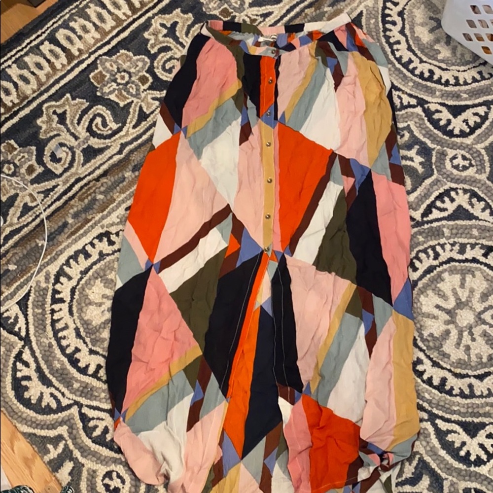 Billibong colorful maxi skirt!